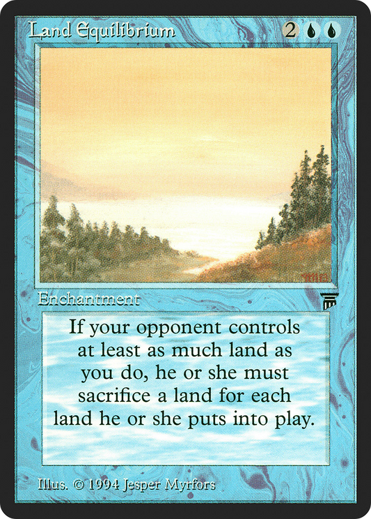 Land Equilibrium (LEG-064)