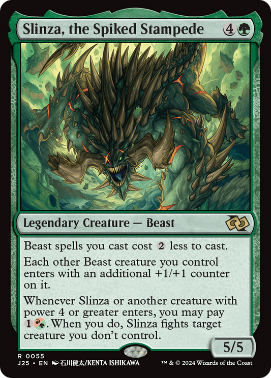 Slinza, the Spiked Stampede (J25-055)