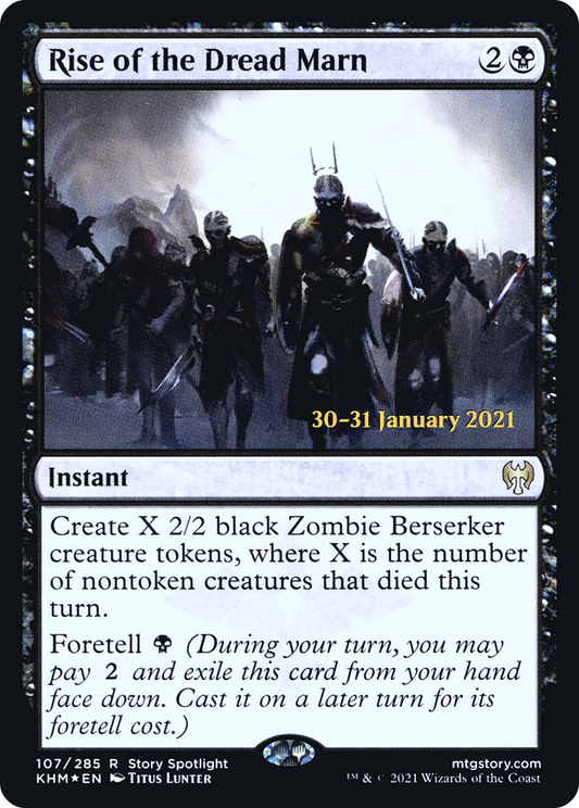 Rise of the Dread Marn (PRE-107S) (Foil)