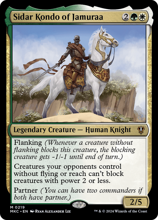 Sidar Kondo of Jamuraa (MKC-219)
