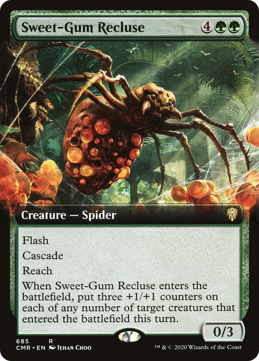 Sweet-Gum Recluse (CMR-685) (Extended Art) (Foil)