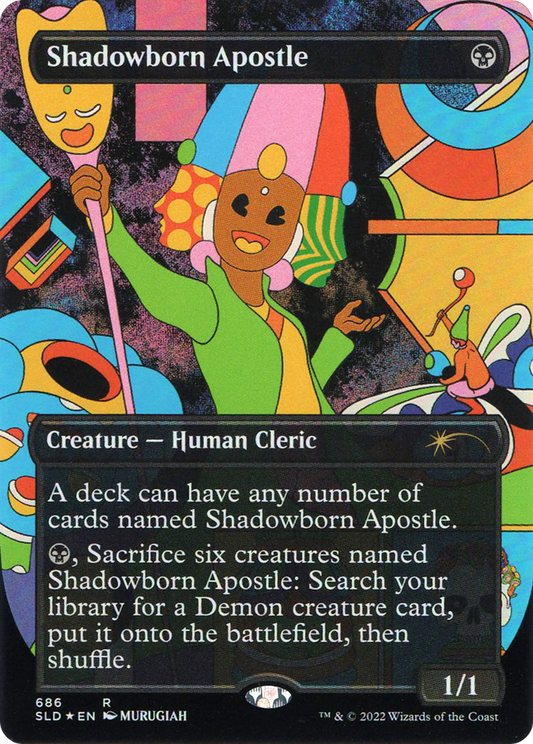 Shadowborn Apostle (SLD-686) (Borderless) (Foil)