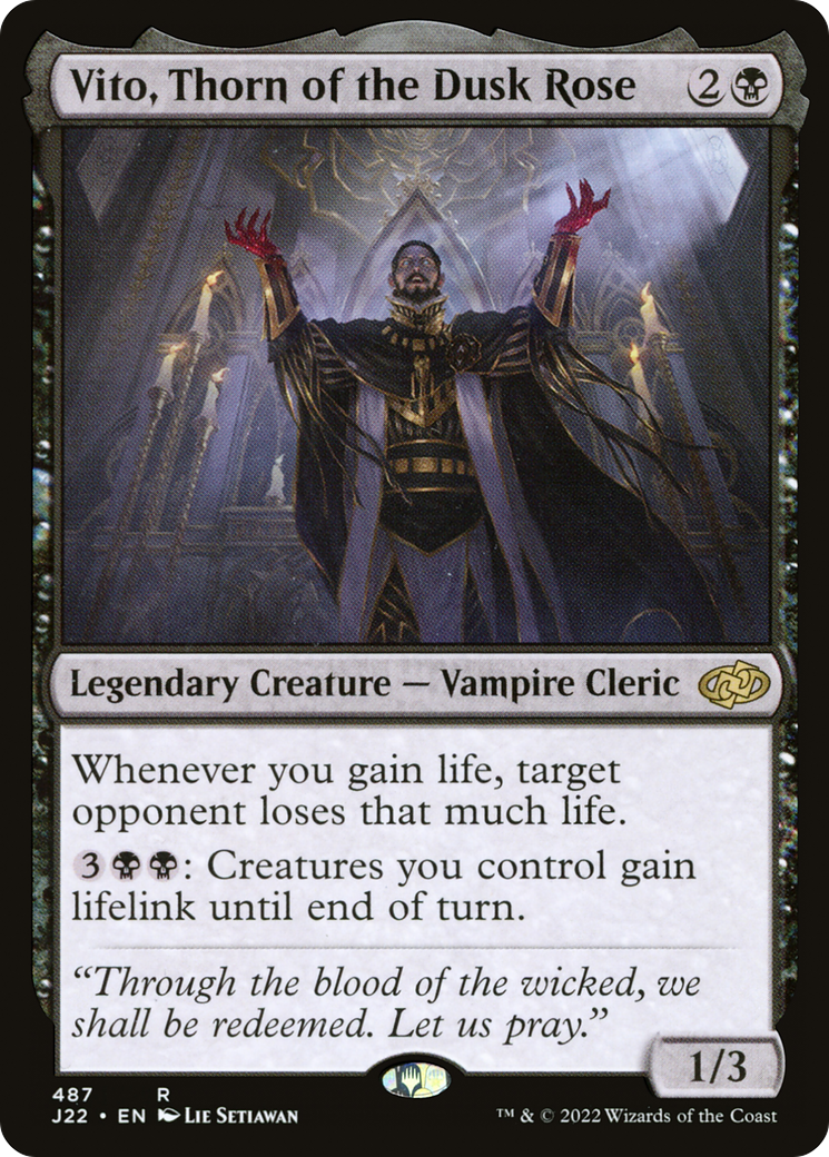 Vito, Thorn of the Dusk Rose (J22-487)