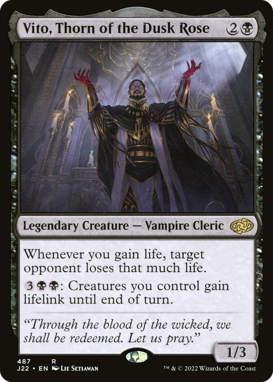 Vito, Thorn of the Dusk Rose (J22-487)