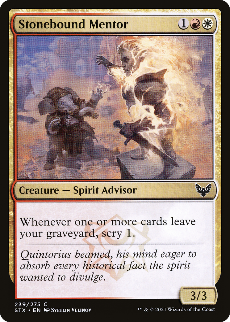 Stonebound Mentor (STX-239) (Foil)