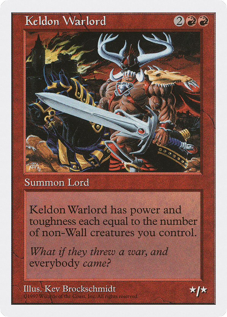 Keldon Warlord (5ED-247)