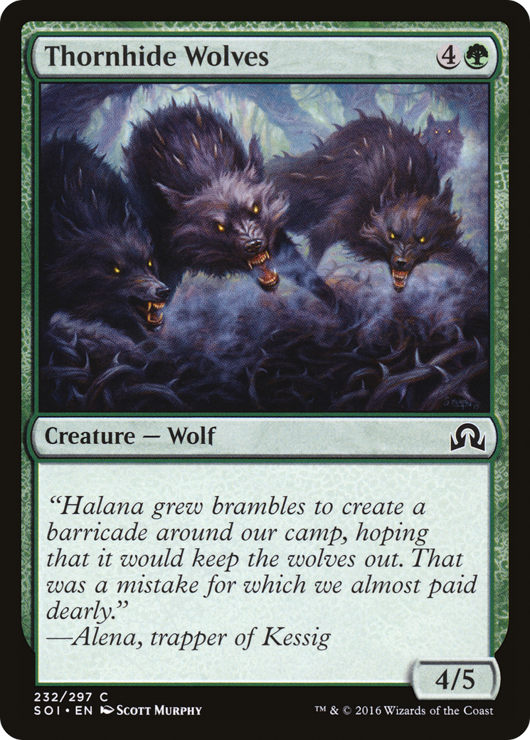 Thornhide Wolves (SOI-232) (Foil)