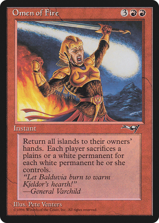 Omen of Fire (ALL-075)
