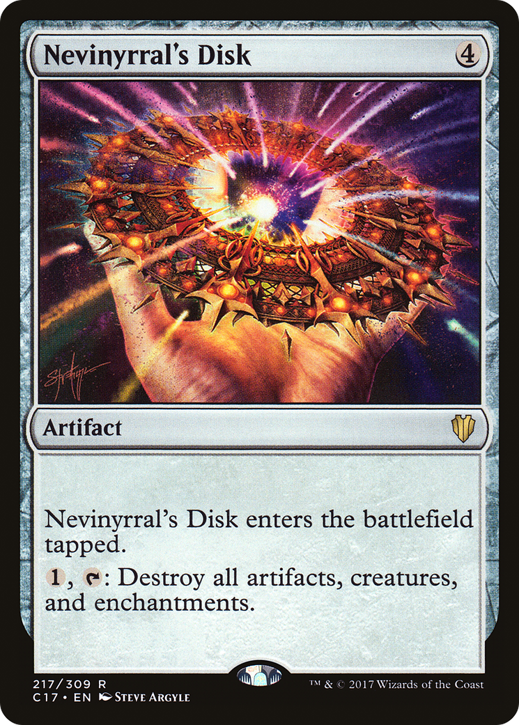 Nevinyrral's Disk (C17-217)