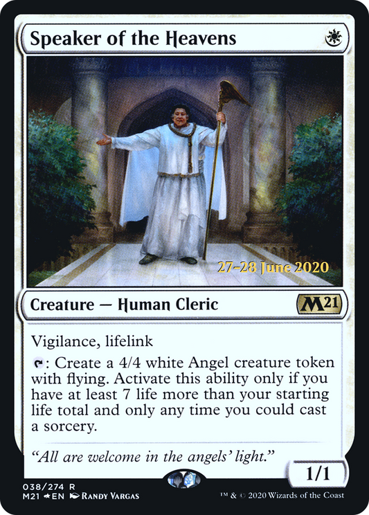 Speaker of the Heavens (PRE-38S) (Foil)