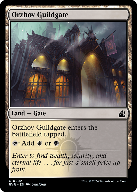 Orzhov Guildgate (RVR-282) (Foil)