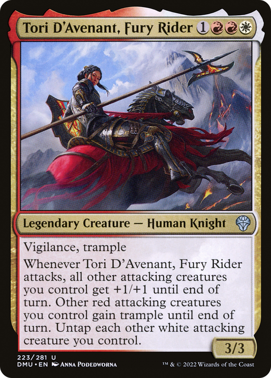 Tori D'Avenant, Fury Rider (DMU-223)