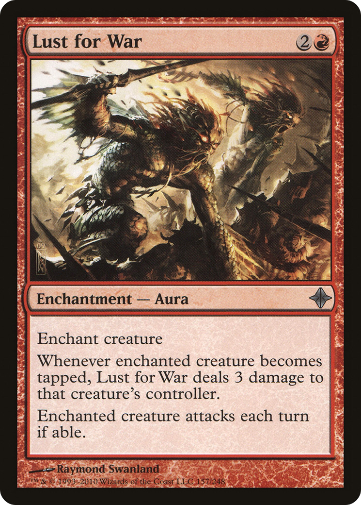 Lust for War (ROE-157) (Foil)