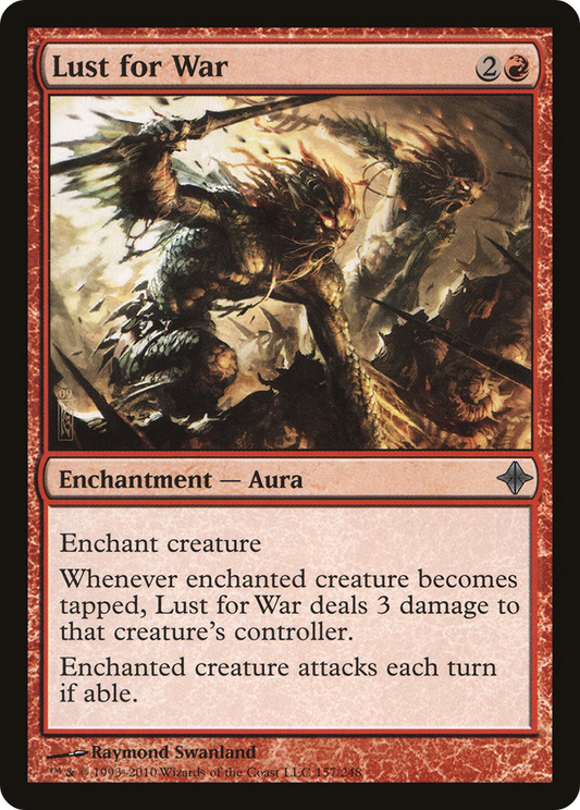 Lust for War (ROE-157) (Foil)