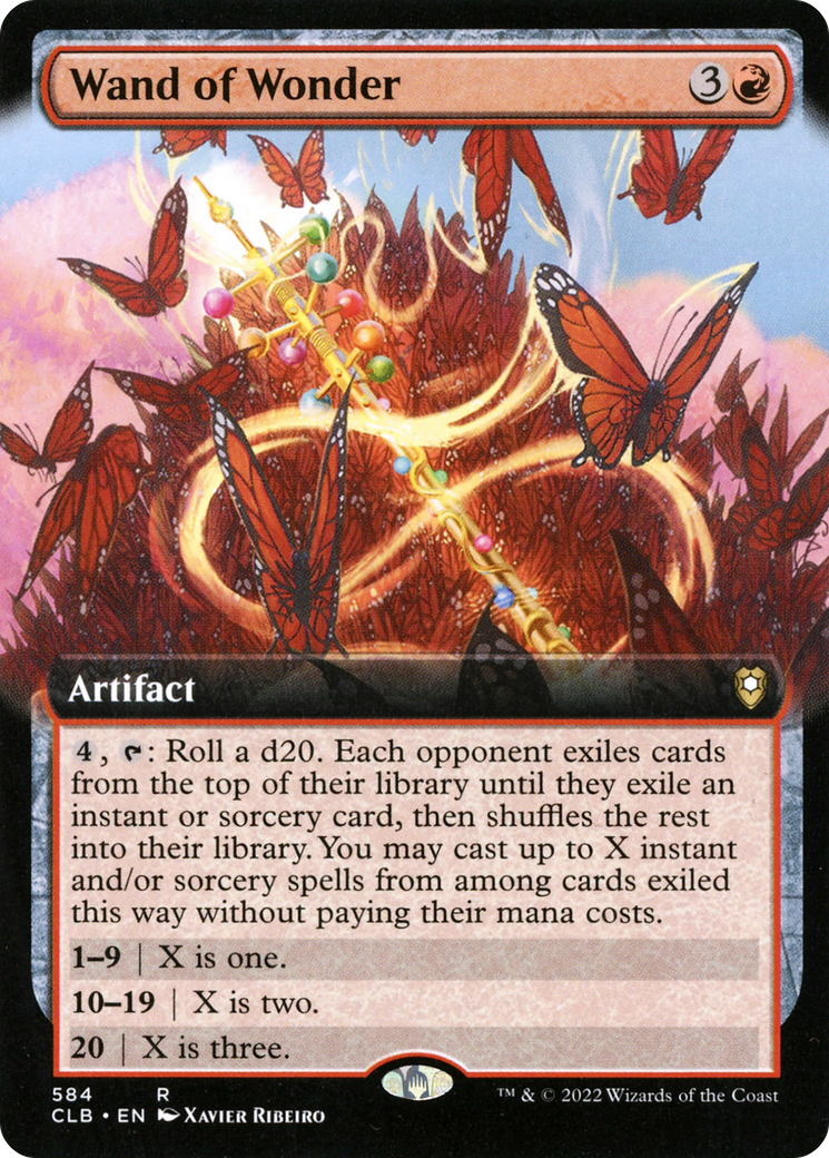 Wand of Wonder (CLB-584) (Extended Art) (Foil)