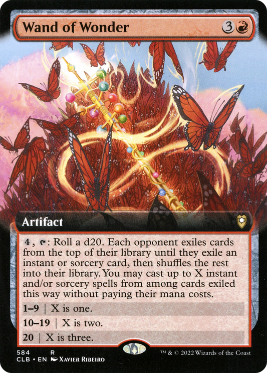 Wand of Wonder (CLB-584) (Extended Art) (Foil)