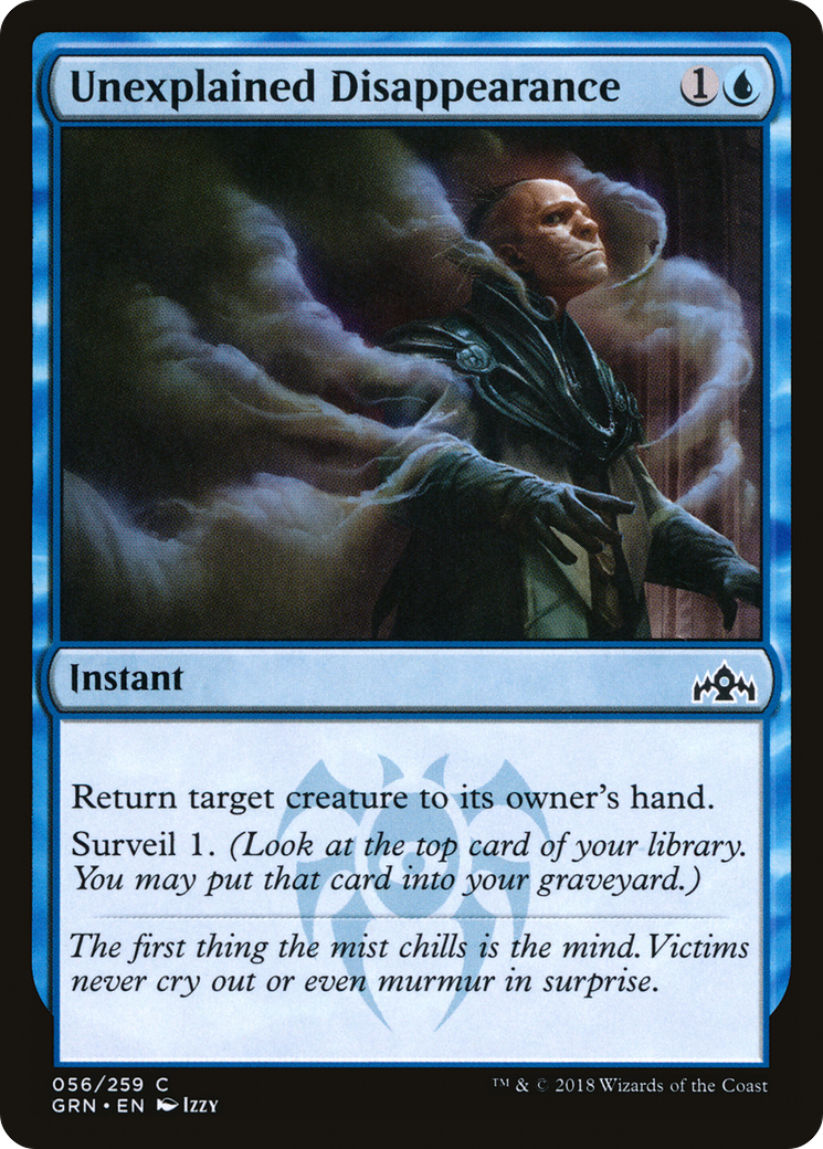 Unexplained Disappearance (GRN-056) (Foil)