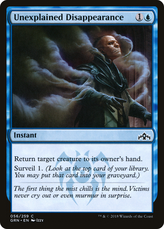 Unexplained Disappearance (GRN-056) (Foil)