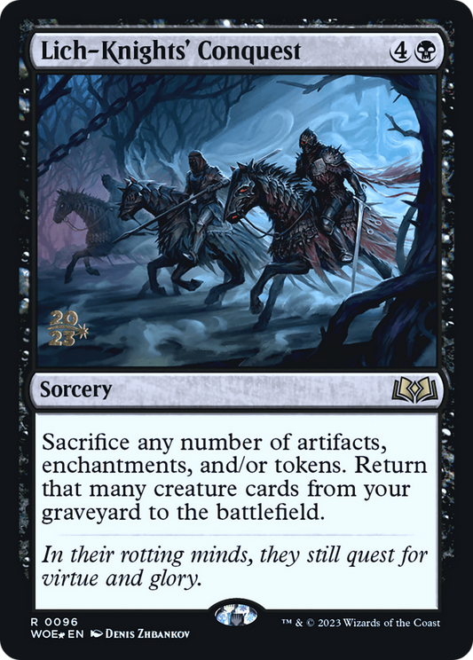 Lich-Knights' Conquest (PRE-96S) (Foil)