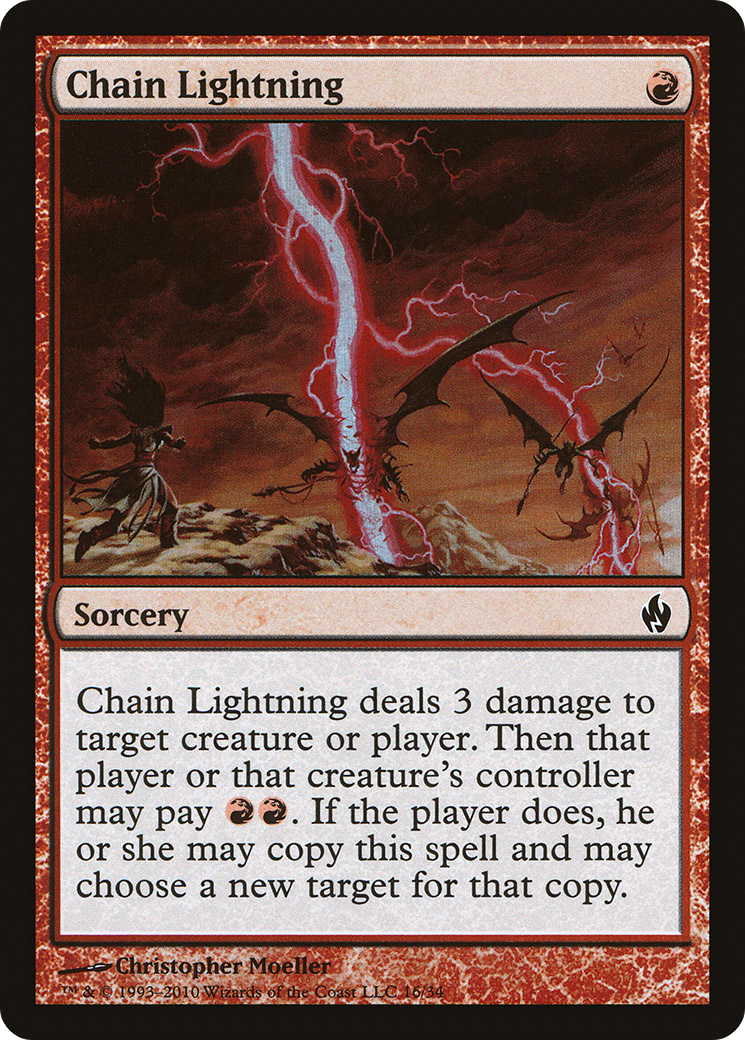 Chain Lightning (PD2-016) (Foil)