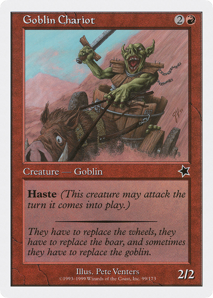 Goblin Chariot (S99-099)