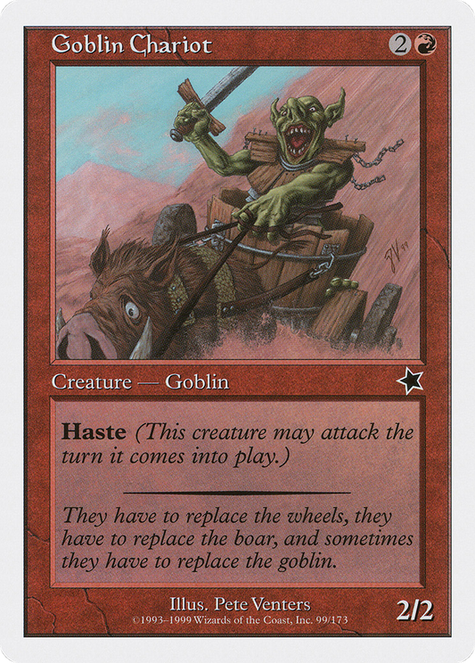 Goblin Chariot (S99-099)