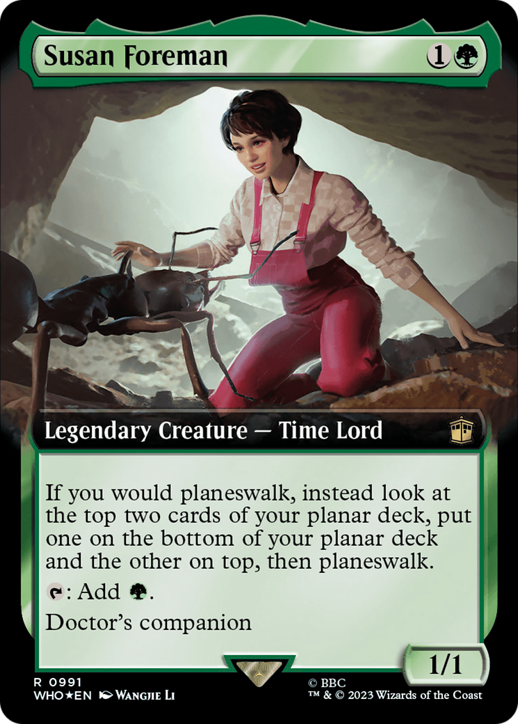 Susan Foreman (WHO-991) (Extended Art) (Surge Foil)
