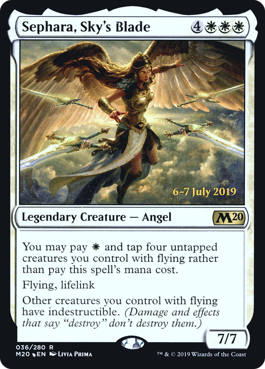 Sephara, Sky's Blade (PRE-36S) (Foil)
