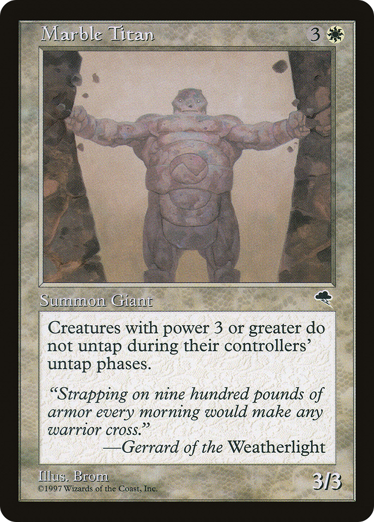 Marble Titan (TMP-028)