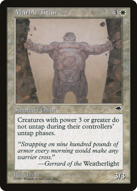 Marble Titan (TMP-028)