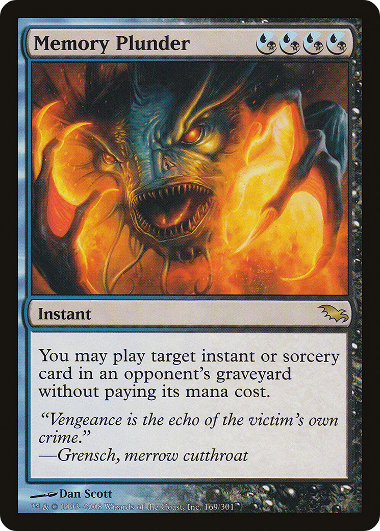 Memory Plunder (SHM-169) (Foil)