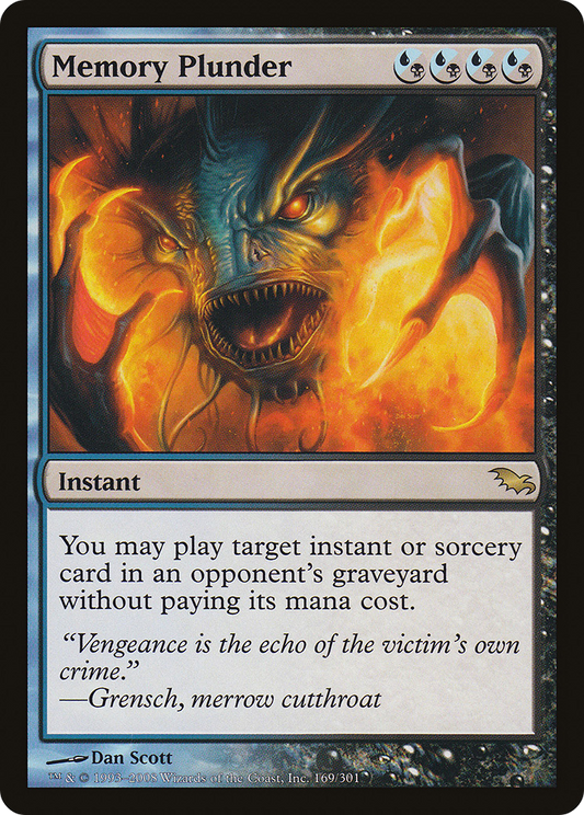 Memory Plunder (SHM-169) (Foil)