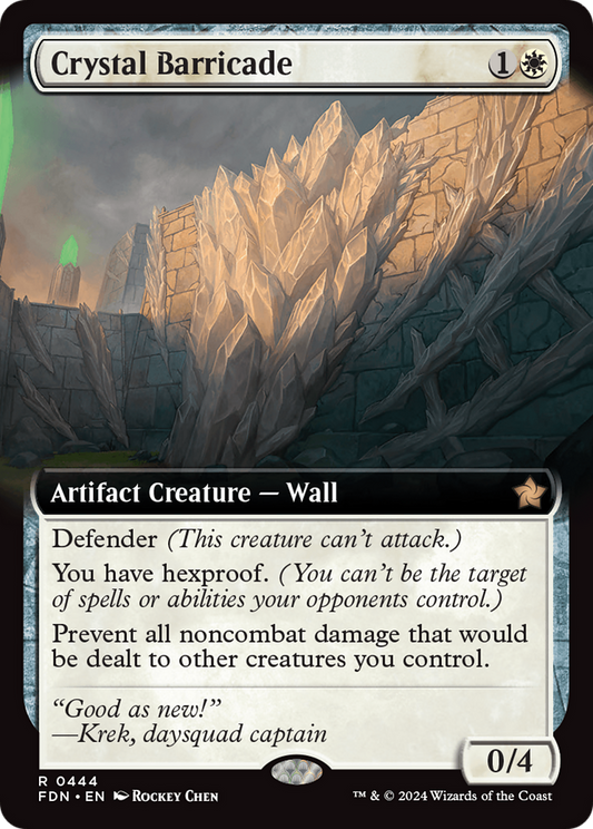 Crystal Barricade (FDN-444) (Extended Art)