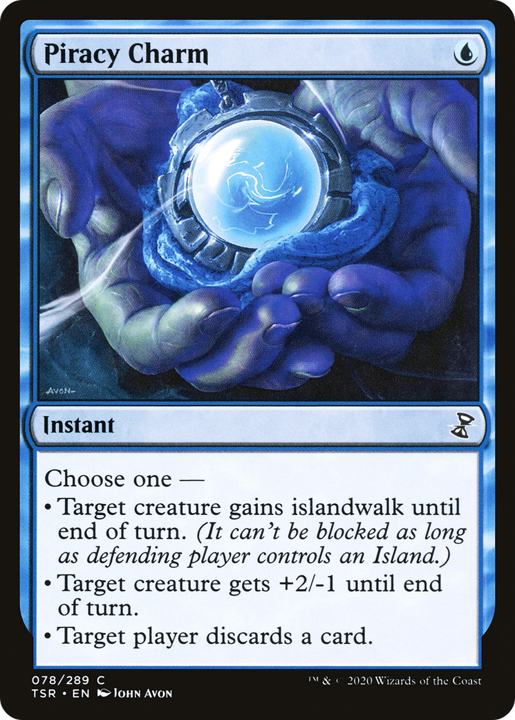 Piracy Charm (TSR-078) (Foil)