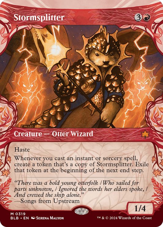 Stormsplitter (BLB-319) (Showcase) (Foil)