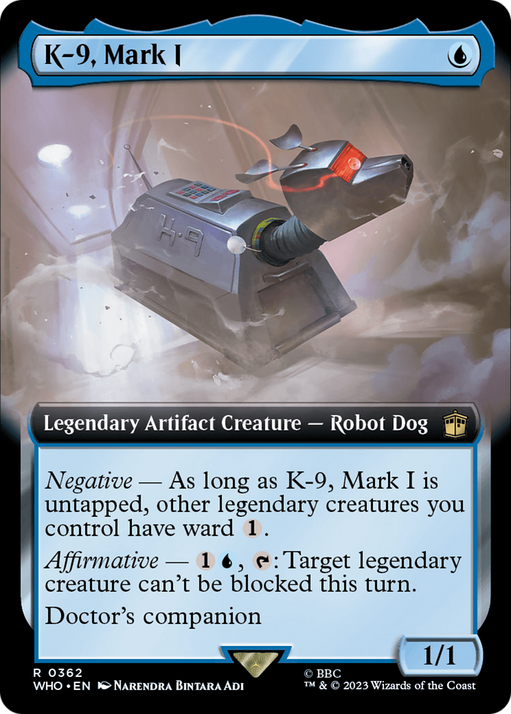 K-9, Mark I (WHO-362) (Extended Art) (Foil)