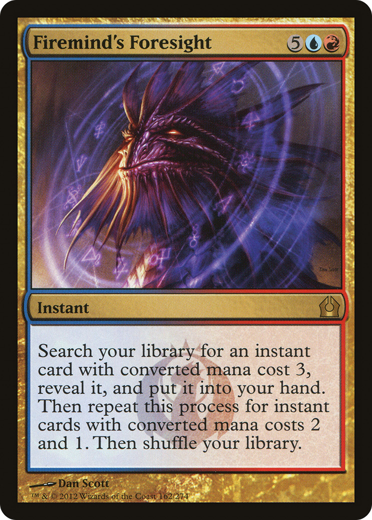 Firemind's Foresight (RTR-162) (Foil)
