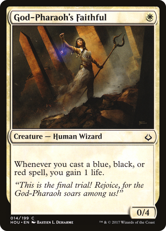 God-Pharaoh's Faithful (HOU-014) (Foil)