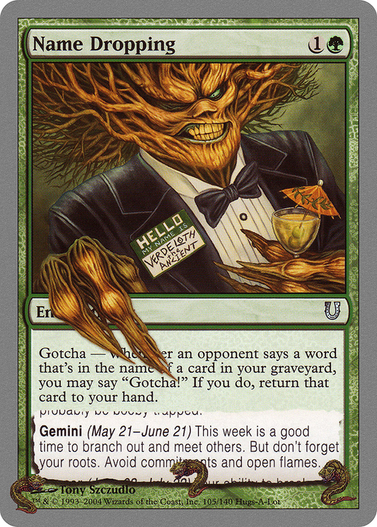 Name Dropping (UNH-105) (Foil)