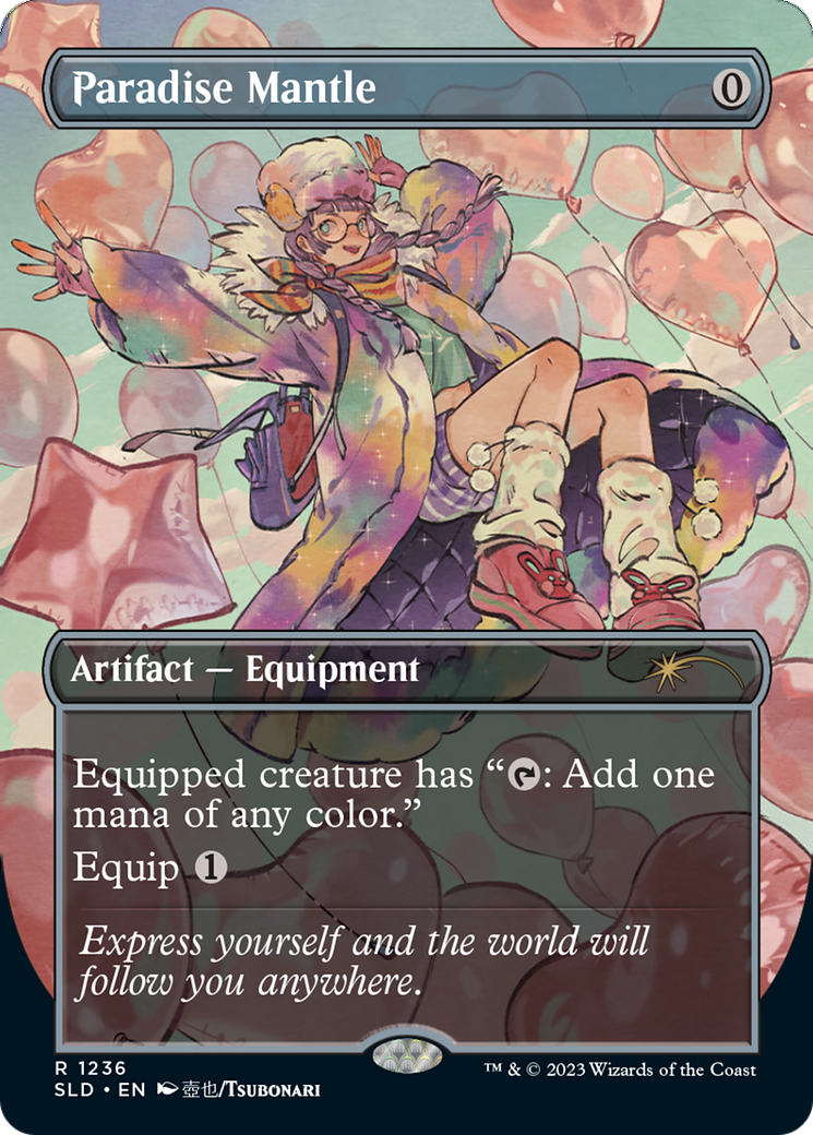 Paradise Mantle (SLD-1236) (Borderless) (Foil)