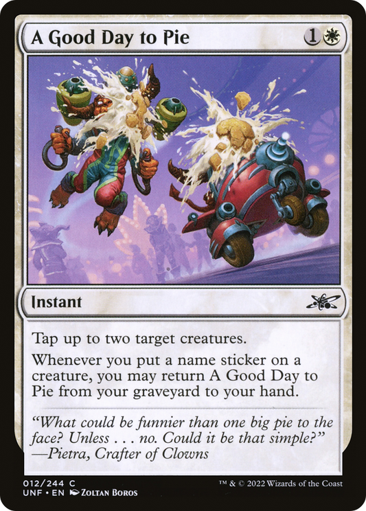 A Good Day to Pie (UNF-012) (Foil)