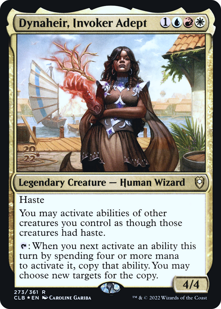 Dynaheir, Invoker Adept (PRE-273S) (Foil)