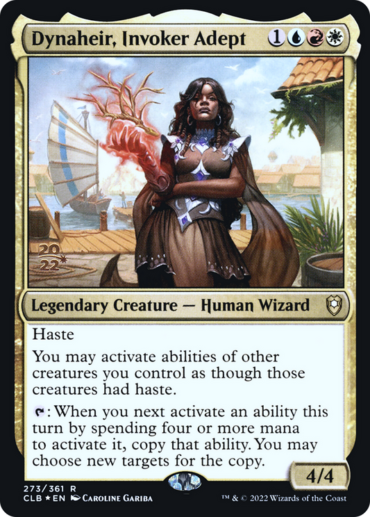 Dynaheir, Invoker Adept (PRE-273S) (Foil)