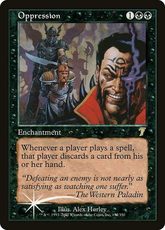 Oppression (7ED-152★) (Foil)