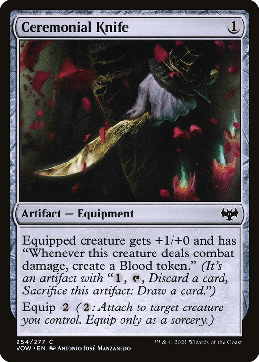 Ceremonial Knife (VOW-254) (Foil)