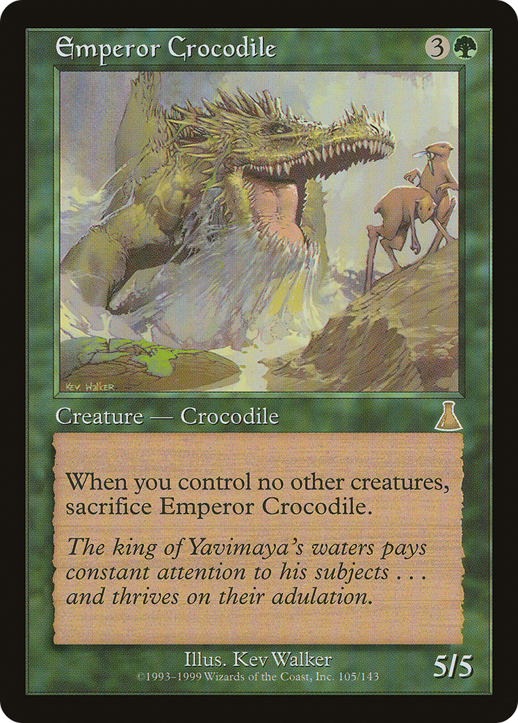Emperor Crocodile (UDS-105) (Foil)