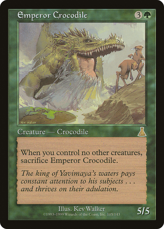 Emperor Crocodile (UDS-105) (Foil)