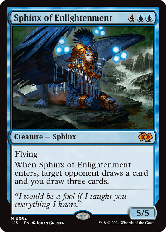 Sphinx of Enlightenment (J25-364)