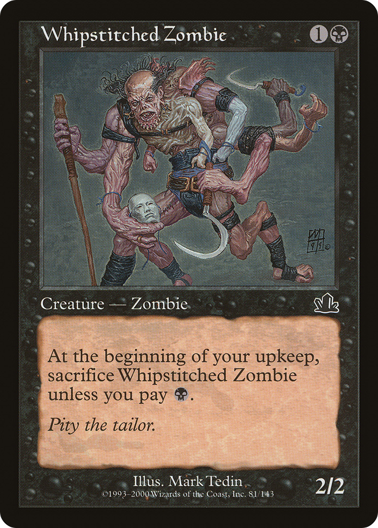 Whipstitched Zombie (PCY-081) (Foil)