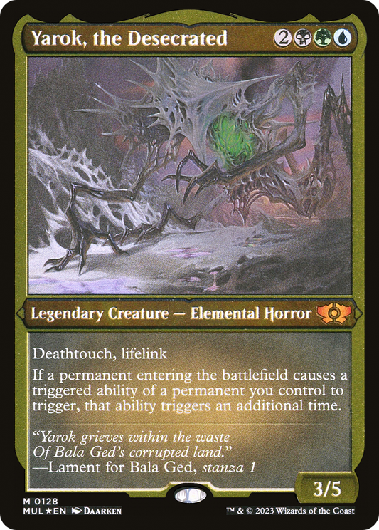 Yarok, the Desecrated (MUL-128) (Etched Foil)